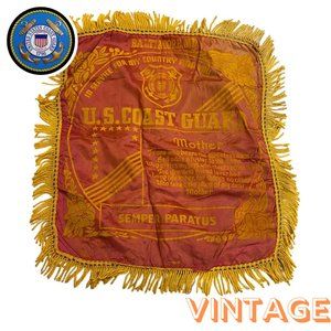Vintage U.S. Coast Guard Baltimore Maryland Mother Pillow Case Sham